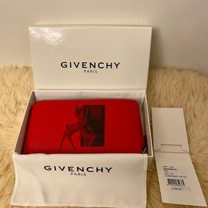 Givenchy Zip-Around Long Wallet, Red Bambi Print